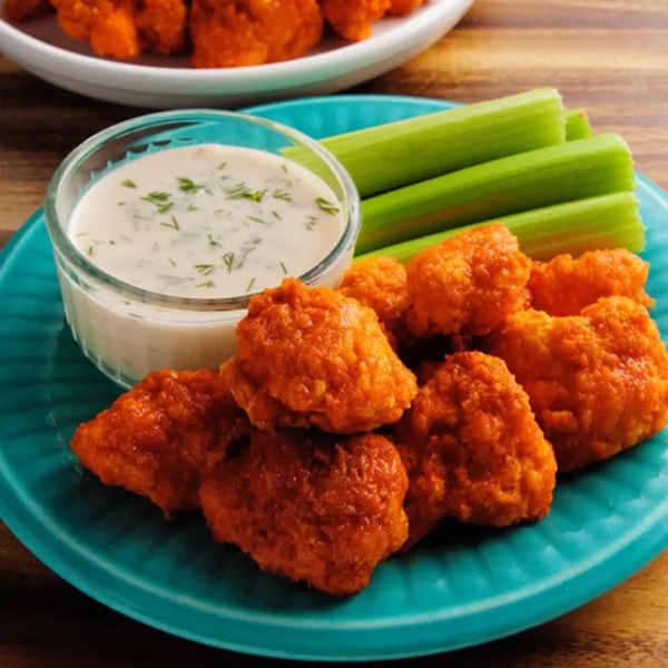 Crispy-Buffalo-Cauliflower-Wings